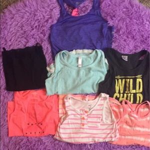 Girls size 6/6x tank tops